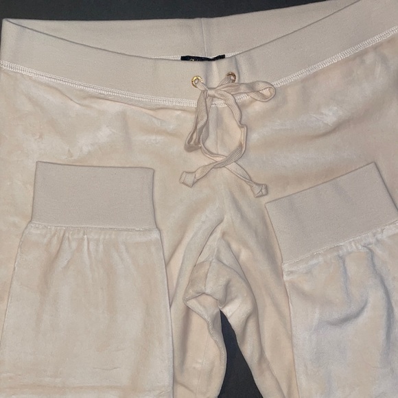Juicy Couture velour cream zuma pant size large - Picture 2 of 14